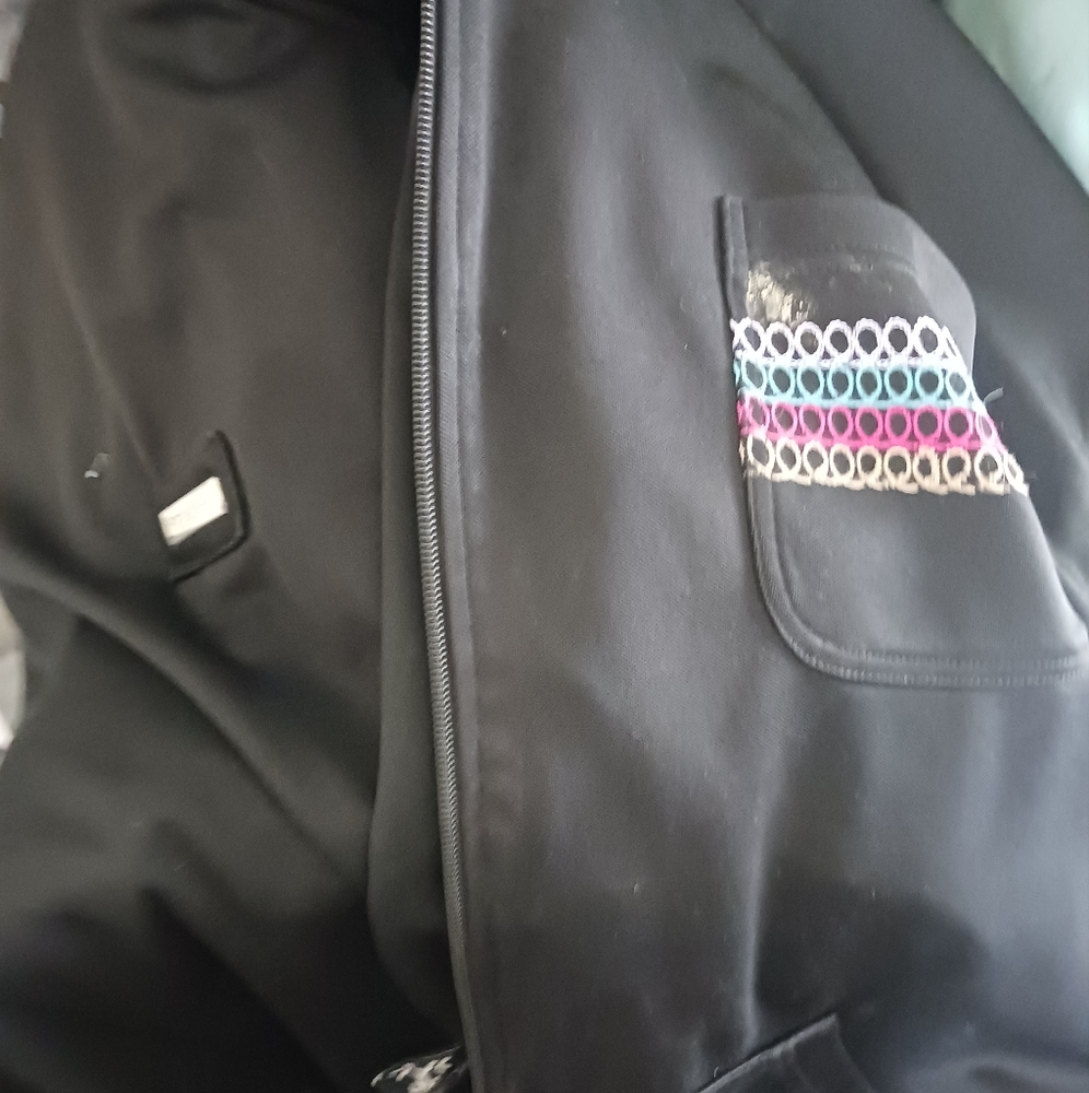 LRG black zip up jacket
